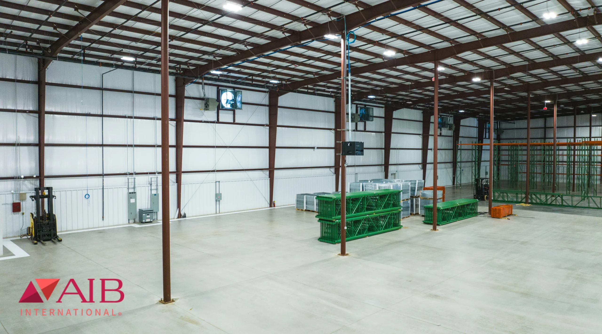 AIB certified food grade warehousing facility near Charlotte
